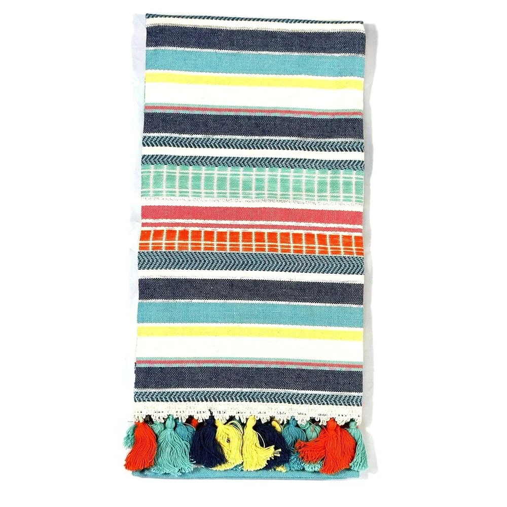 Anthropologie colorful chambray